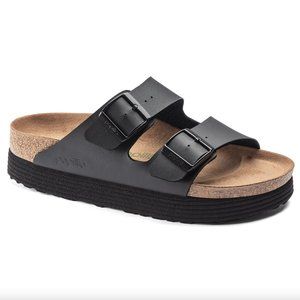Birkenstock Arizona Platform Vegan Birko-Flor Black